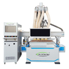 Máquina cortadora de enrutador CNC de madera contrachapada de cuatro procesos