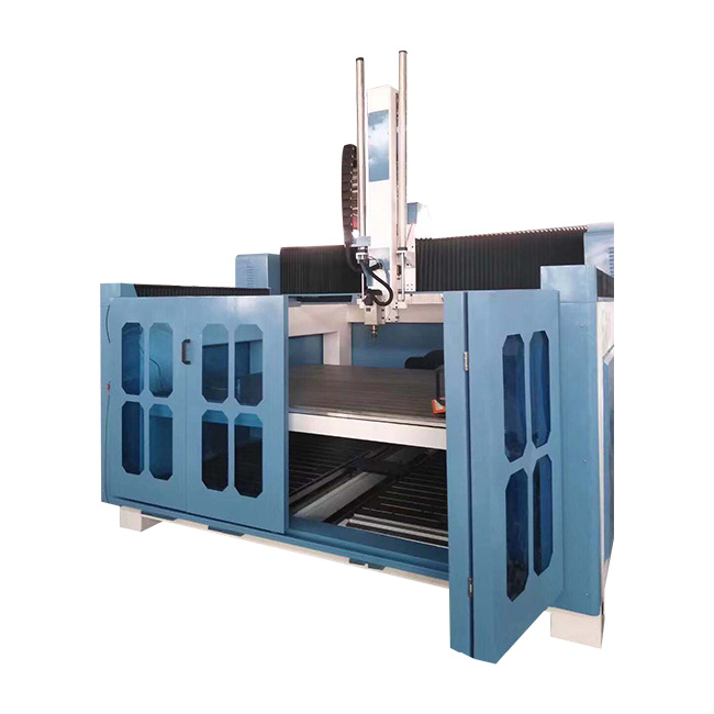 Máquina de grabado de espuma de poliestireno / EPS / molde de mesa de doble  capa del fabricante de China - iGolden CNC