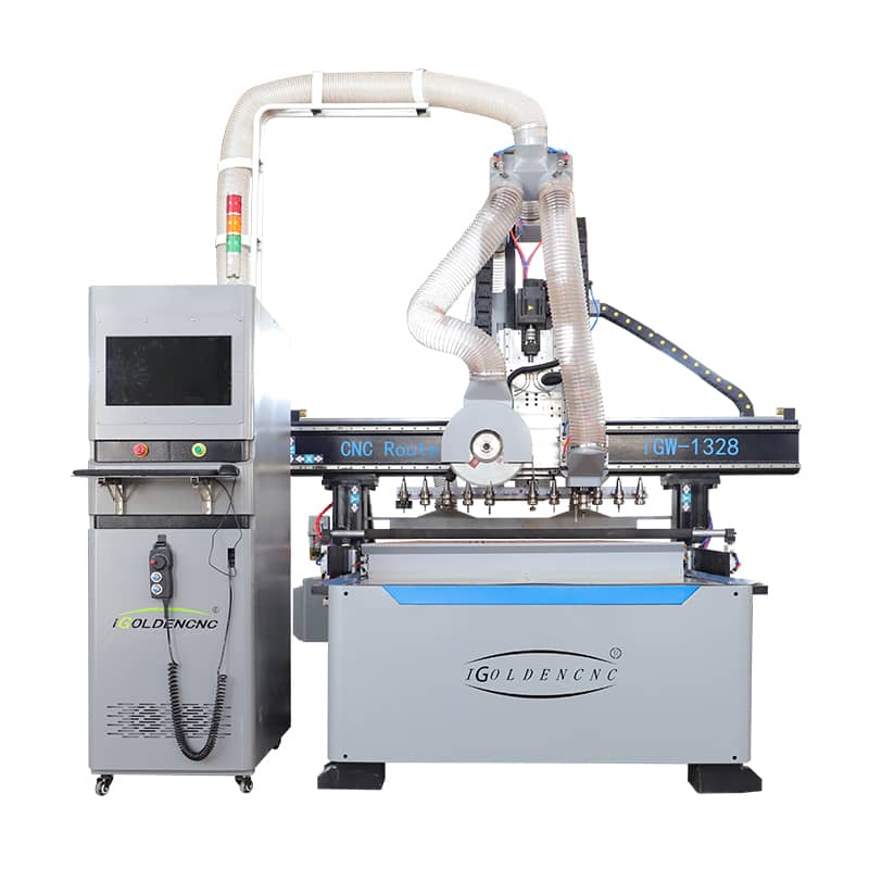 La mejor máquina cortadora de tableros de madera CNC con hoja de sierra