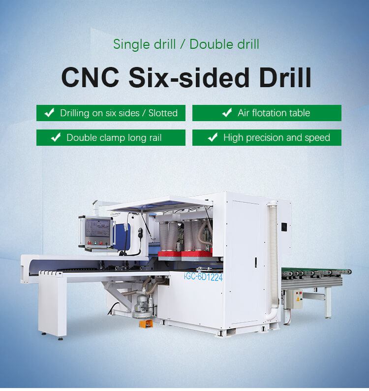 Máquina de perforación CNC de seis lados